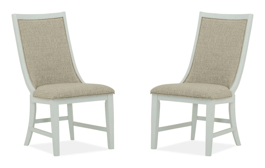 Heron Cove - Upholstered Host Side Chair (Set of 2) - Chalk White