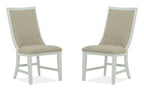 Heron Cove - Upholstered Host Side Chair (Set of 2) - Chalk White