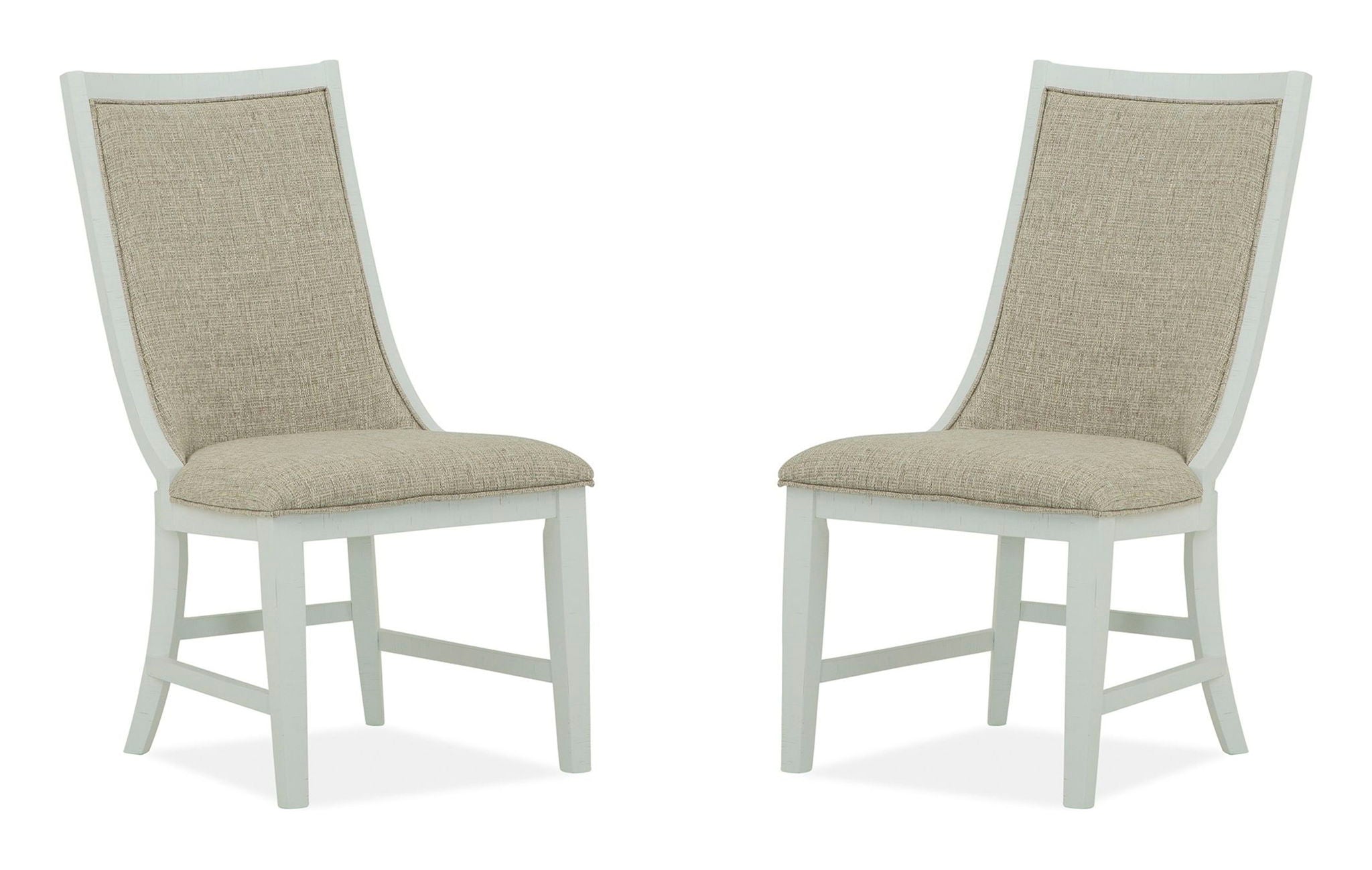 Heron Cove - Upholstered Host Side Chair (Set of 2) - Chalk White