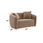 Keith - 3 Piece Living Room Set (Comes With Matching Color Toss Pillows)