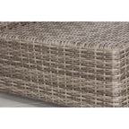Chic Wide Outdoor Loveseat With Cushions
