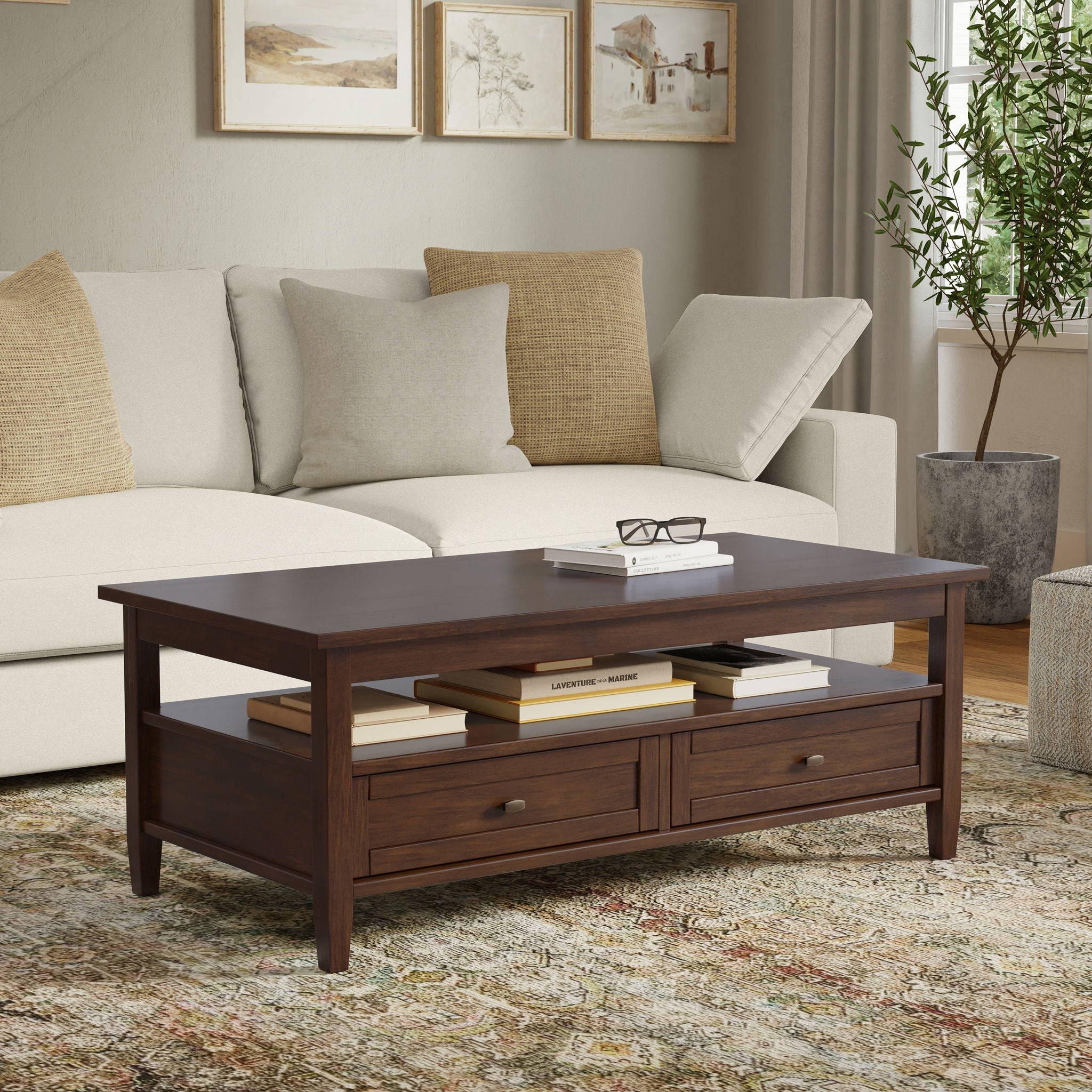 Warm Shaker - Coffee Table With Functional Storage