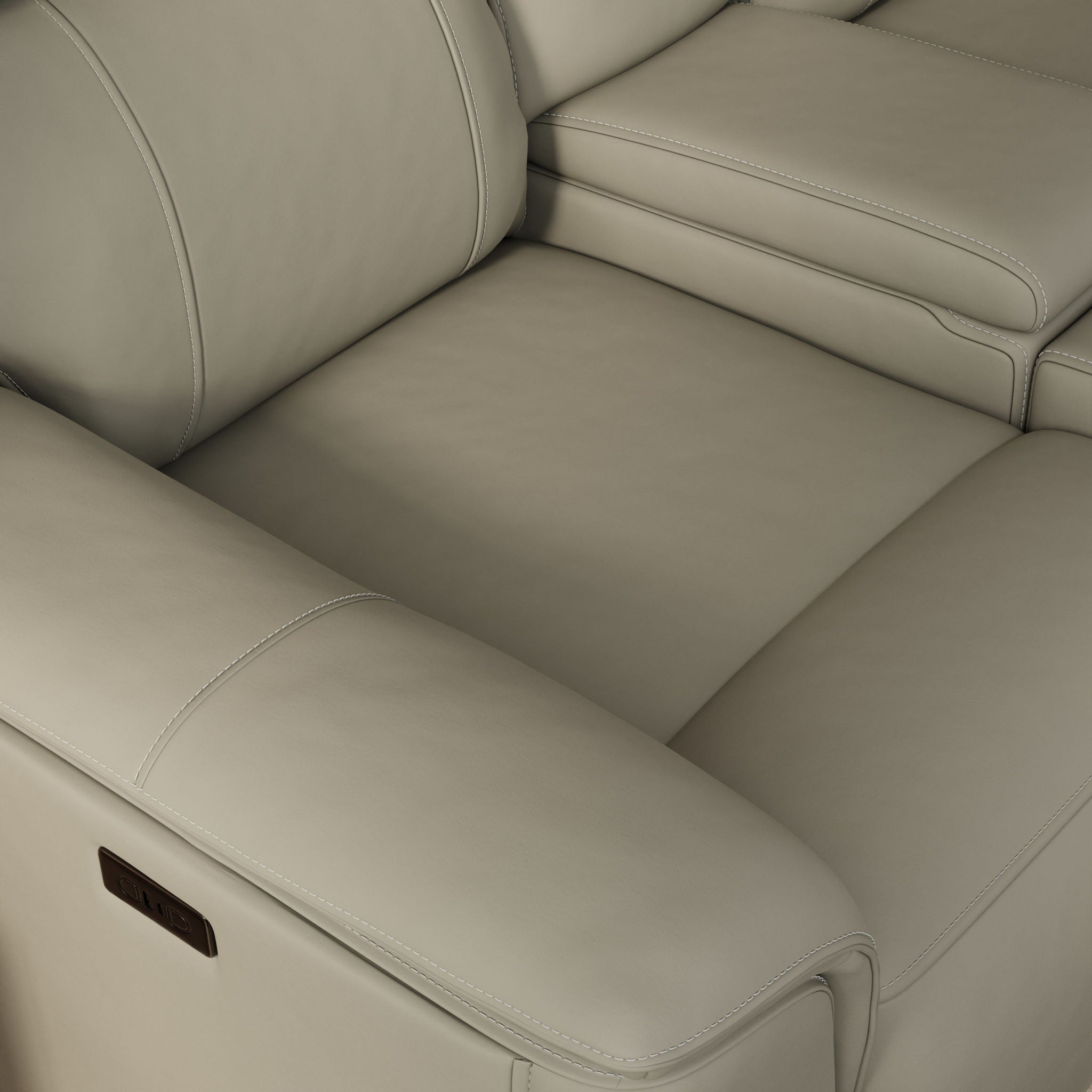 Oslo - Dual Power Reclining Loveseat With Console