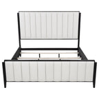 Brookmead 60-inch Upholstered Eastern King Bed Black
