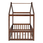 Bed House Bed Frame With Fence
