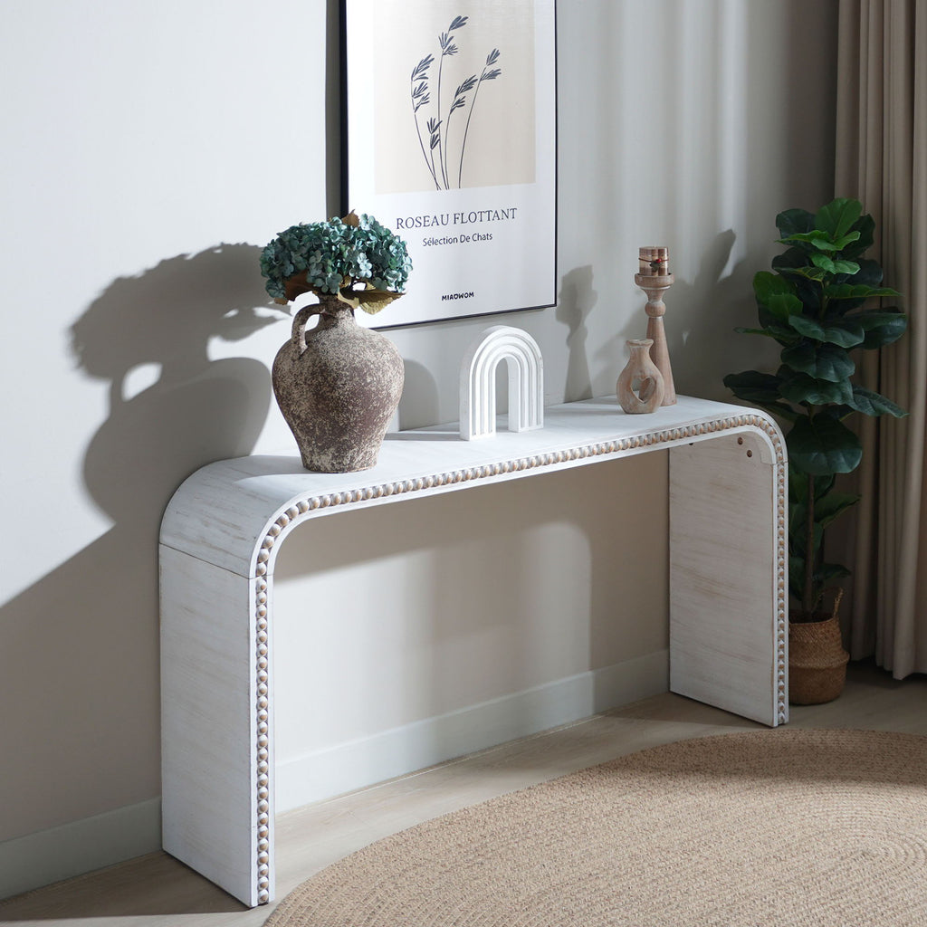 Waterfall Console Table