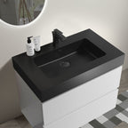 Alice - Bathroom Vanity With Large Storage, Sink, Wall Mounted
