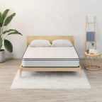 12'' Hybrid Mattress With Pocket Springs And Memory Foam, Medium Firm Support - White - Queen