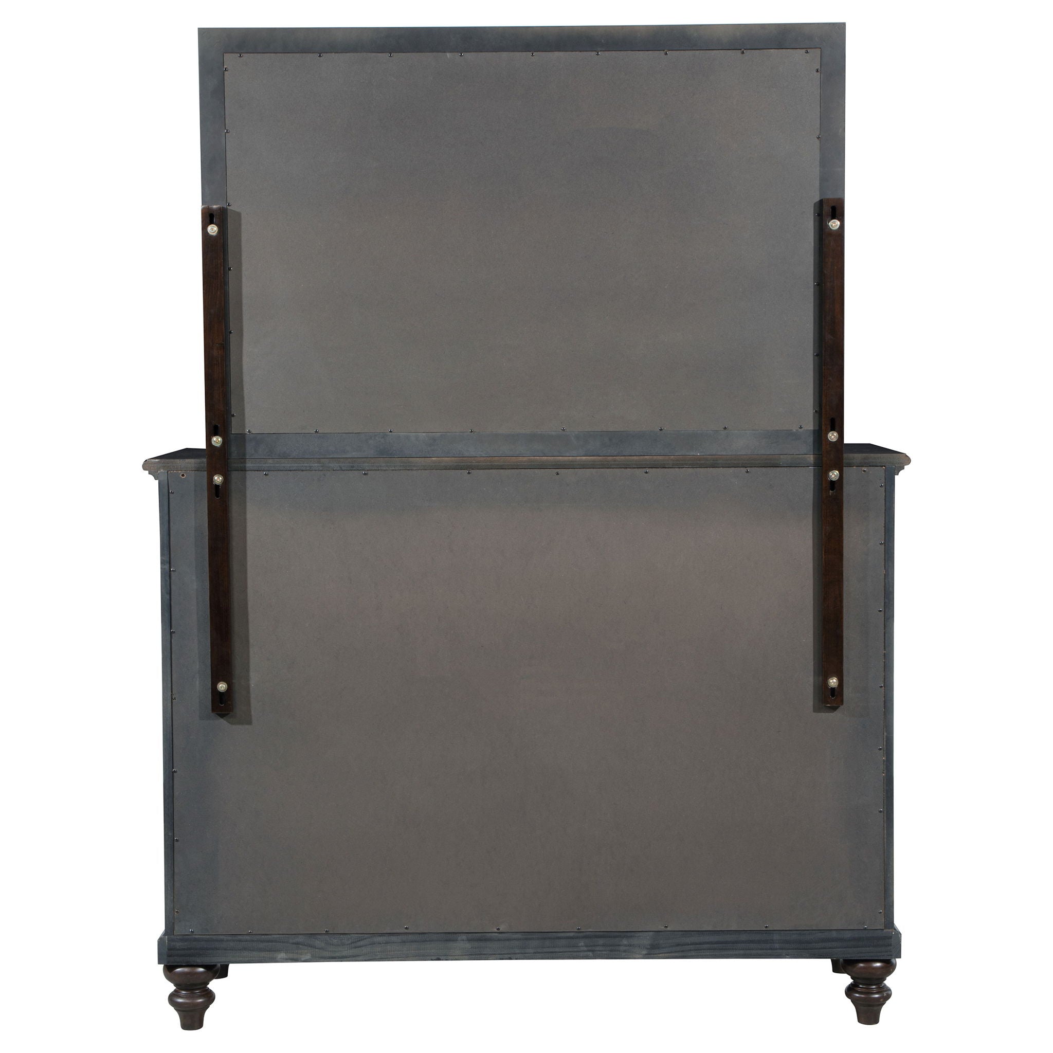 Andover 8-drawer Dresser and Mirror Dark Oak