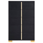 Marceline 5-drawer Bedroom Chest Black