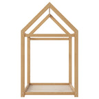Wooden House Shaped Bed