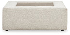 Ashbourne Estate - Oversized Accent Ottoman - Snowstone