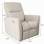 Asheville - Suede Recliner Chair