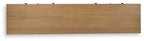 Sharlance - XL TV Stand With Fireplace Option - Light Brown