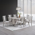 Marta - Side Chair (Set of 2) - Beige Linen & Natural