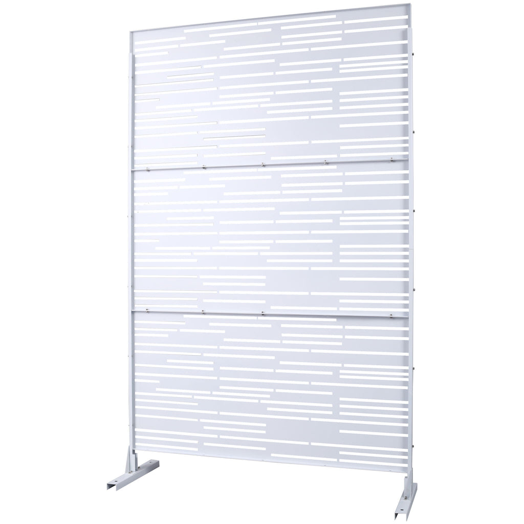Outdoor & Indoor Freestanding Metal Privacy Screen