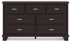 Covetown - Dresser - Dark Brown