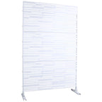 Outdoor & Indoor Freestanding Metal Privacy Screen
