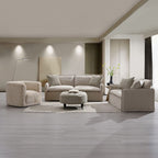 Upendo - Ottoman With Caster - Pattern Fabric