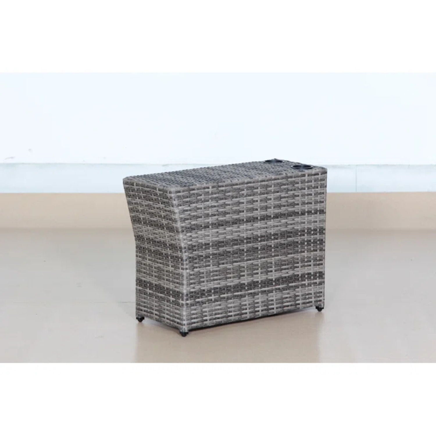 Shick Outdoor Side Table - Gray Mix