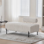 Mini Loveseat With Adjustable Backrest