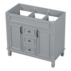 Bathroom Vanity Cabinet With 2 Soft Closing Doors And 2 Drawers