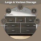 Carine II - Dresser - Gray