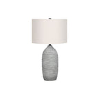 Lighting, Table Lamp, Resin, Modern - Gray / Cream
