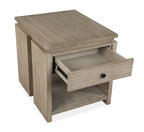 Conrad - Rectangular End Table - Stone Harbor Gray