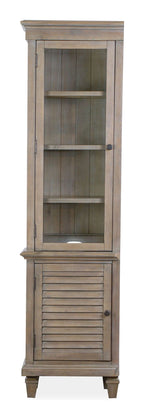 Calistoga - Rustic Left Pier - Dovetail Gray