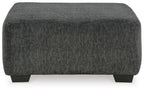 Biddeford - Oversized Accent Ottoman - Shadow