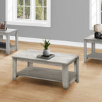 Table Set, Coffee, End, Side, Accent, Living Room, Transitional (Set of 3)