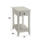 Bertie - Accent Table - White