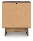 Chirason - Two Drawer Night Stand - Brown