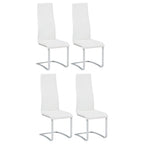 Montclair Upholstered Dining Side Chair White (Set of 4)