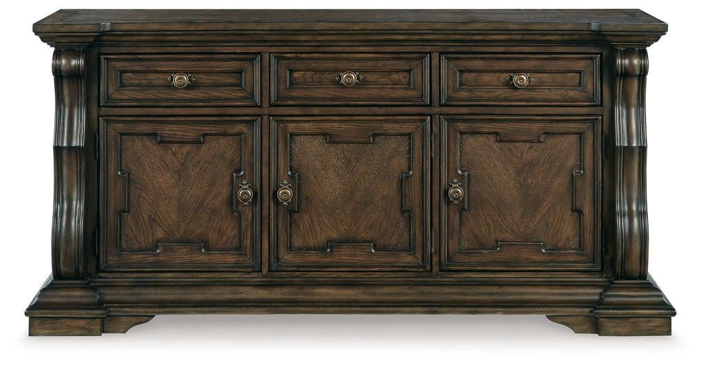 Maylee - Dining Room Buffet - Dark Brown