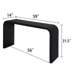 Waterfall Console Table