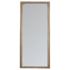Solano 80-inch Full Length Floor Mirror Weathered Mango