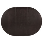 Lavon Oval 60-inch Wood Extension Leaf Dining Table Espresso