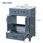 Bathroom Vanity With Sink, Storage Cabinet