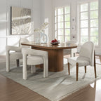 Gamarya - Dining Table - Dark Oak