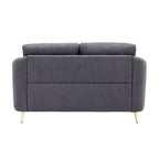 Yuina - Loveseat - Gray Linen