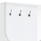 Buck II - High Gloss Hall Tree - White