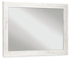 Paxberry - Bedroom Accent Mirror - Whitewash