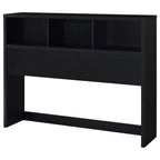 Westpark 49-inch Queen Bookcase Headboard Black