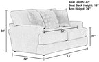 Lamar - Loveseat
