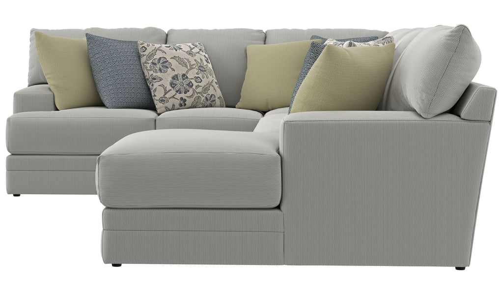 Stockbridge - Sectional With Comfort Coil Seating And 9 Accent Pillows Included