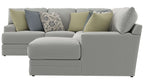 Stockbridge - Sectional With Comfort Coil Seating And 9 Accent Pillows Included