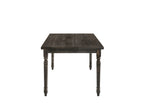 Claudia II - Weathered Dining Table - Gray