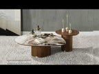 Willene - TV Stand With Ceramic Top - Ceramic Top & Walnut